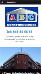 Mobile Screenshot of abcconstrucciones.net